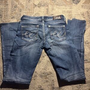 Vintage Express Women's Classic Blue Boot Cut Jeans